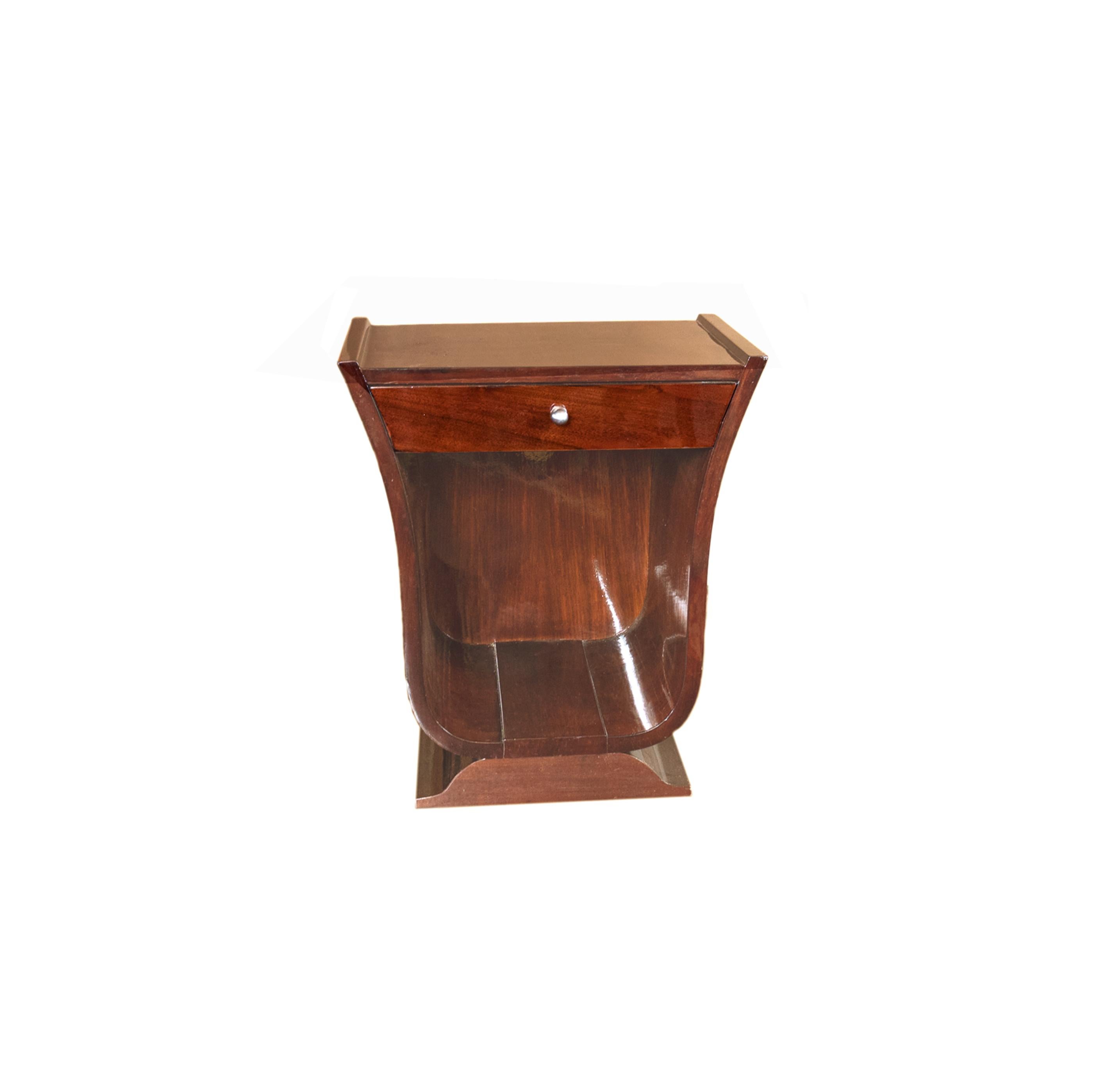 20th Century Art Deco French Nightstand, 1930s For Sale