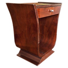 Vintage Art Deco French Nightstand, 1930s