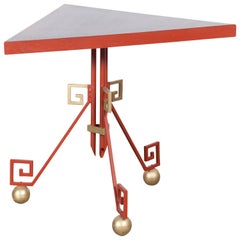 Art Deco French occasional table in the style of jean royere