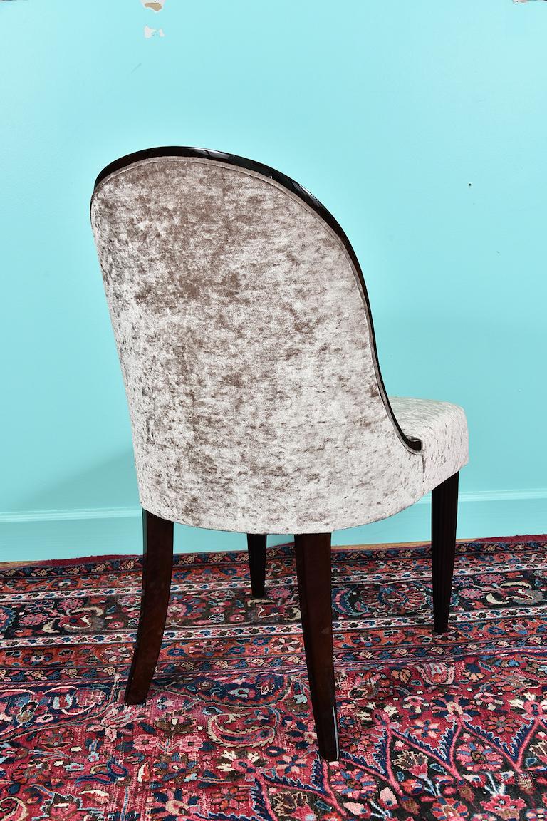 Art Deco French Office Chair in Macassar 5