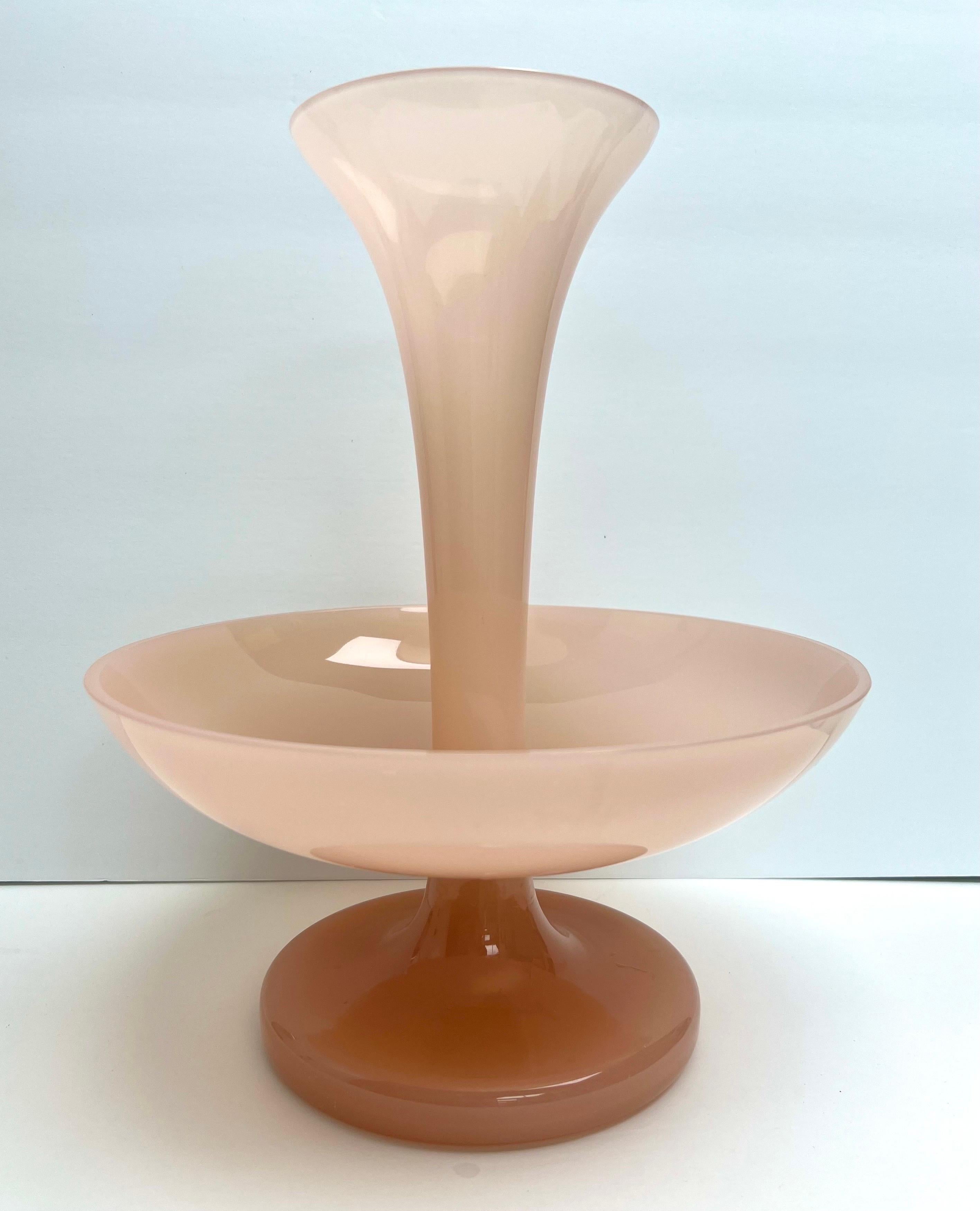Art Deco French Opaline Epergne For Sale 4