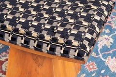 Französischer Art-Deco-Ottoman