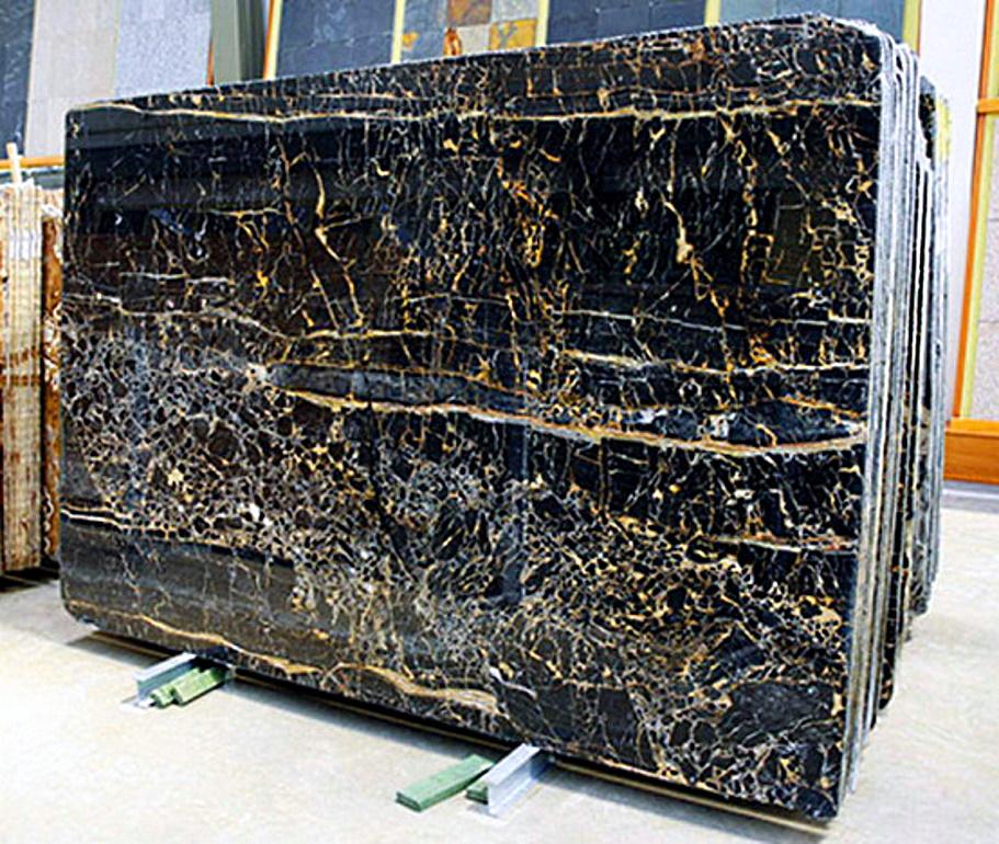 Art Deco French Portoro Marble Desk Set For Sale 15