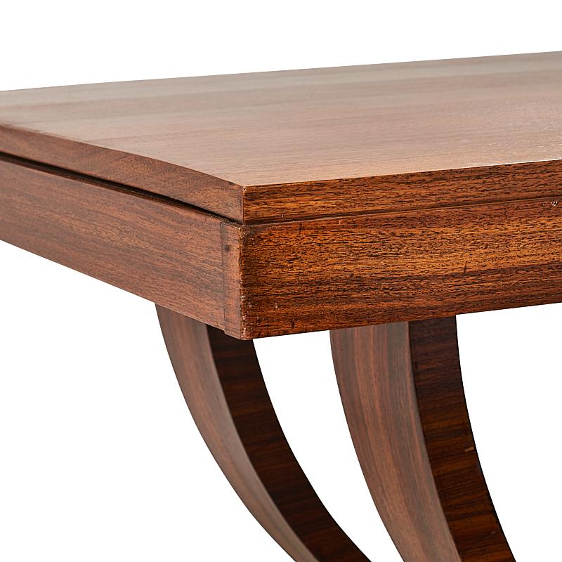 Art Deco French Rosewood Table In Good Condition For Sale In New York, NY