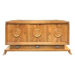 Antique Art Deco French Sideboard in the style of Charles Dudouyt