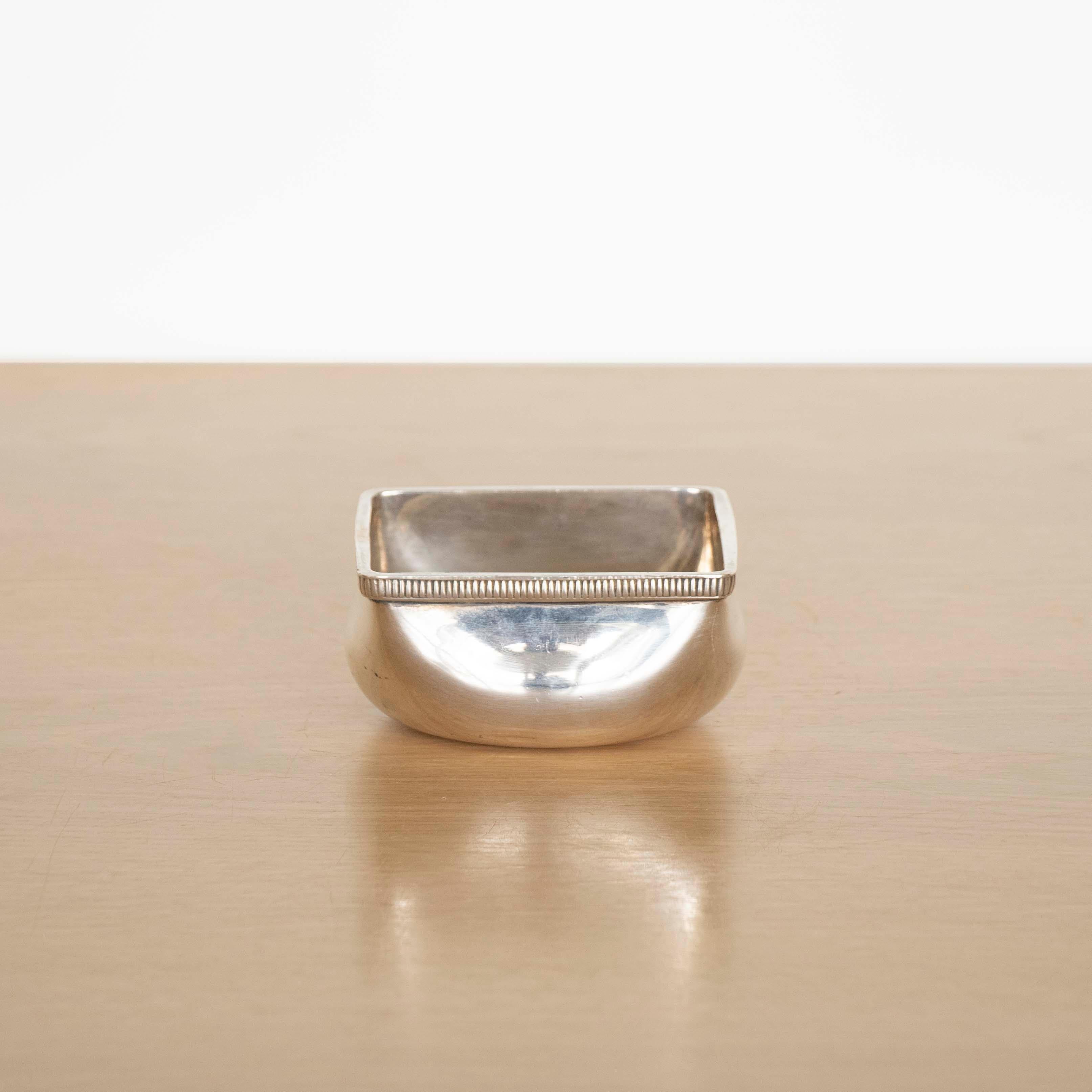 19th Century French Silver Plate Bowl, Stamped Ercuis