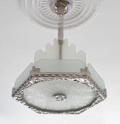 Art Deco French Skyscraper Chandelier