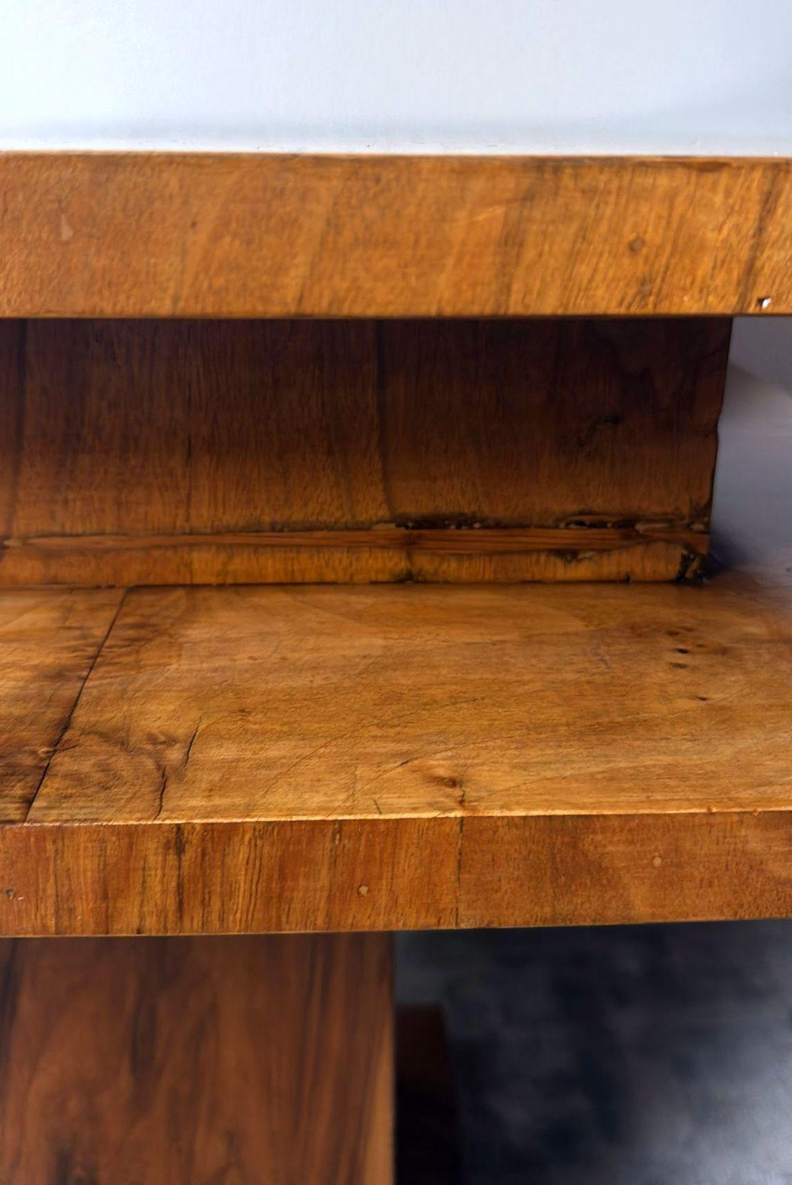 Table d'appoint carrée Art déco française en vente 3