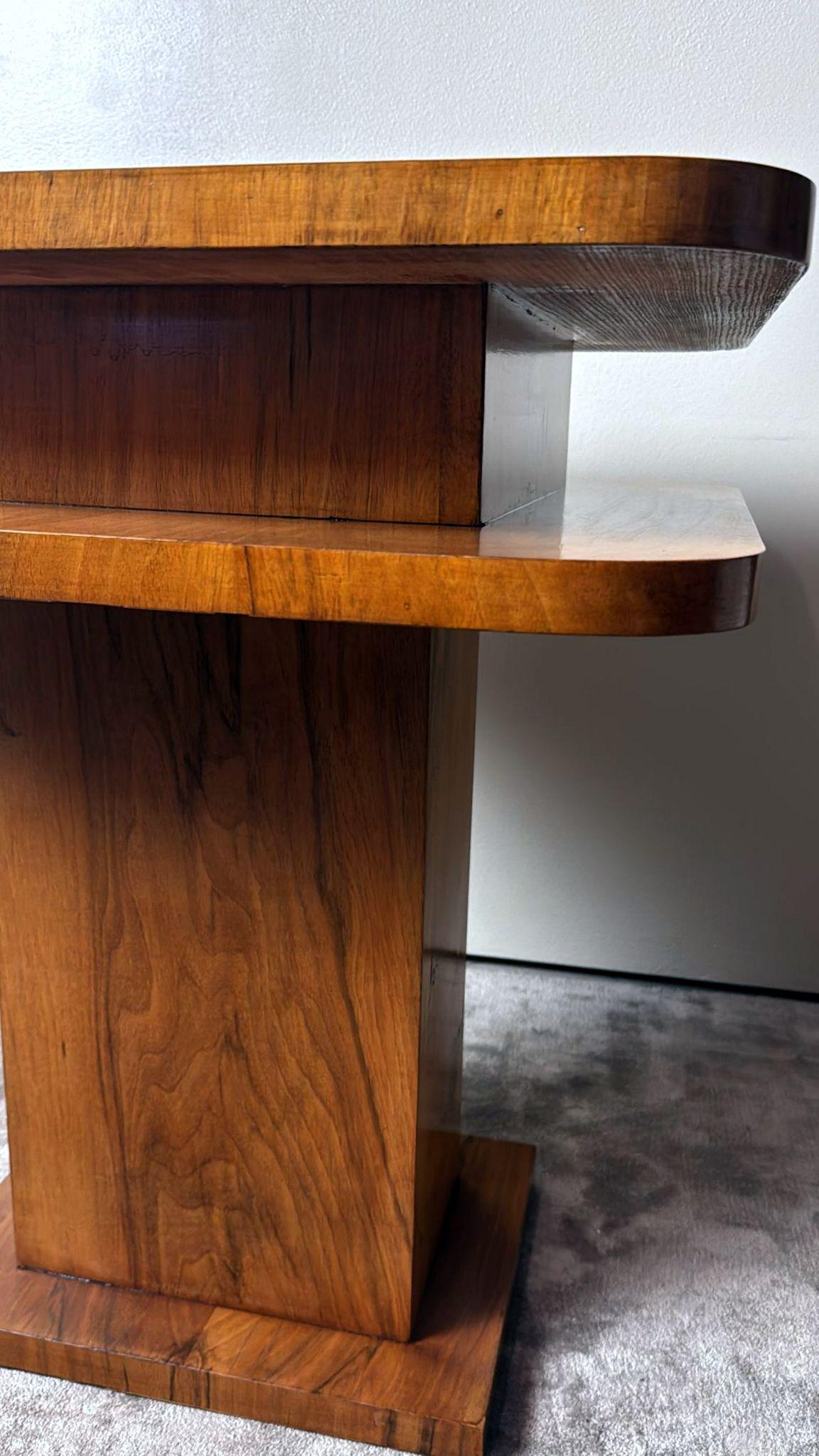 Table d'appoint carrée Art déco française en vente 5