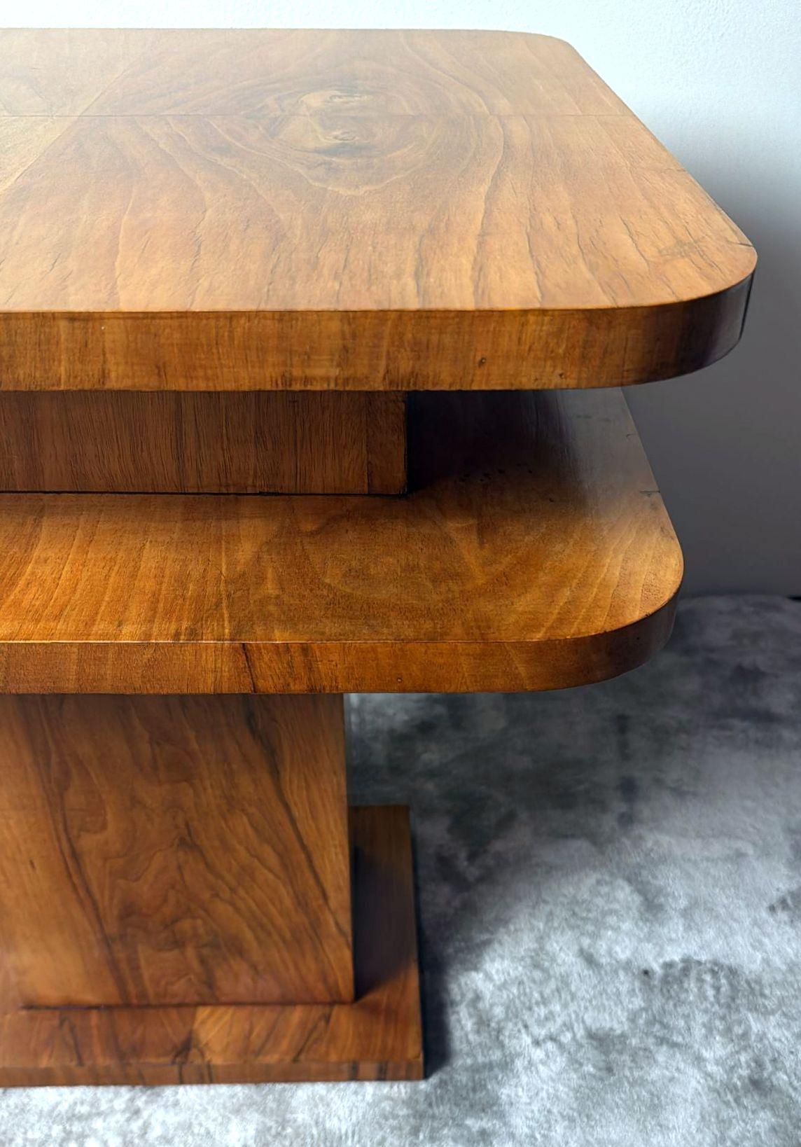 Table d'appoint carrée Art déco française en vente 6