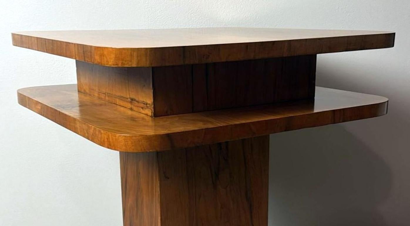 Table d'appoint carrée Art déco française en vente 7