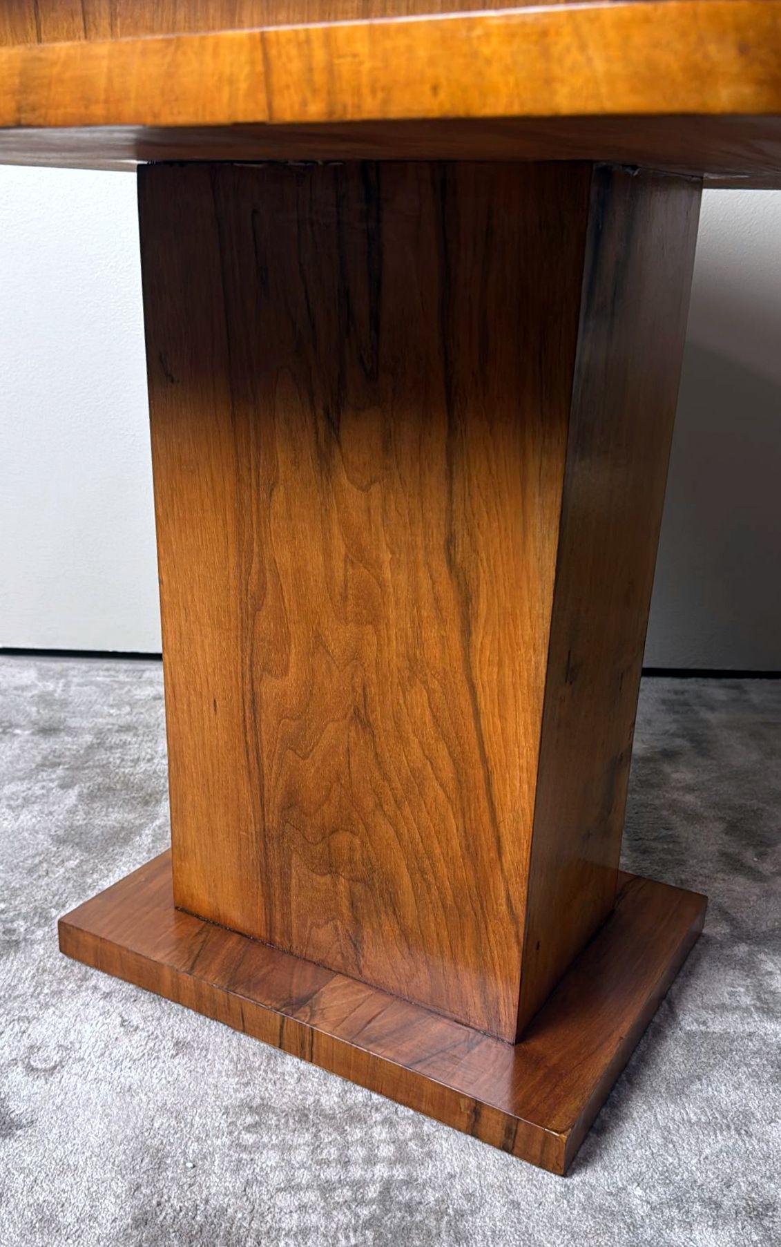 Table d'appoint carrée Art déco française en vente 10