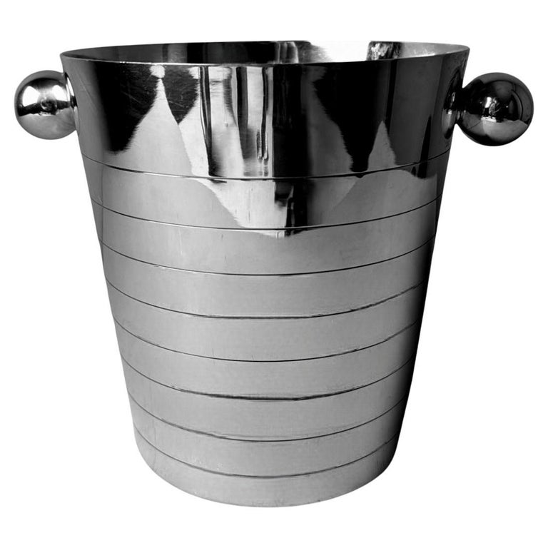 Seau à champagne ancien ART DECO des années 1930 en