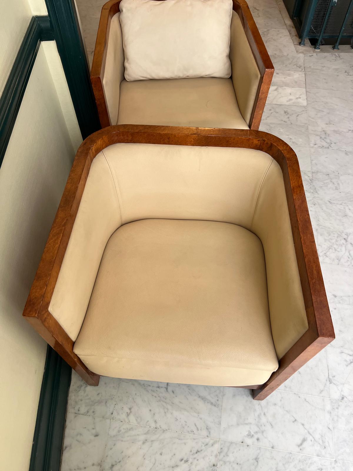 Art Deco French three piece sofa suite 11