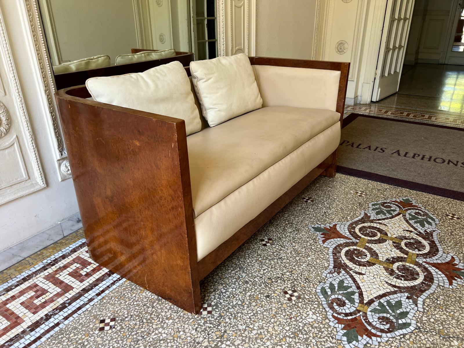 Art Deco French three piece sofa suite 2