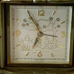 Art Deco French Travelling or Desk Clock