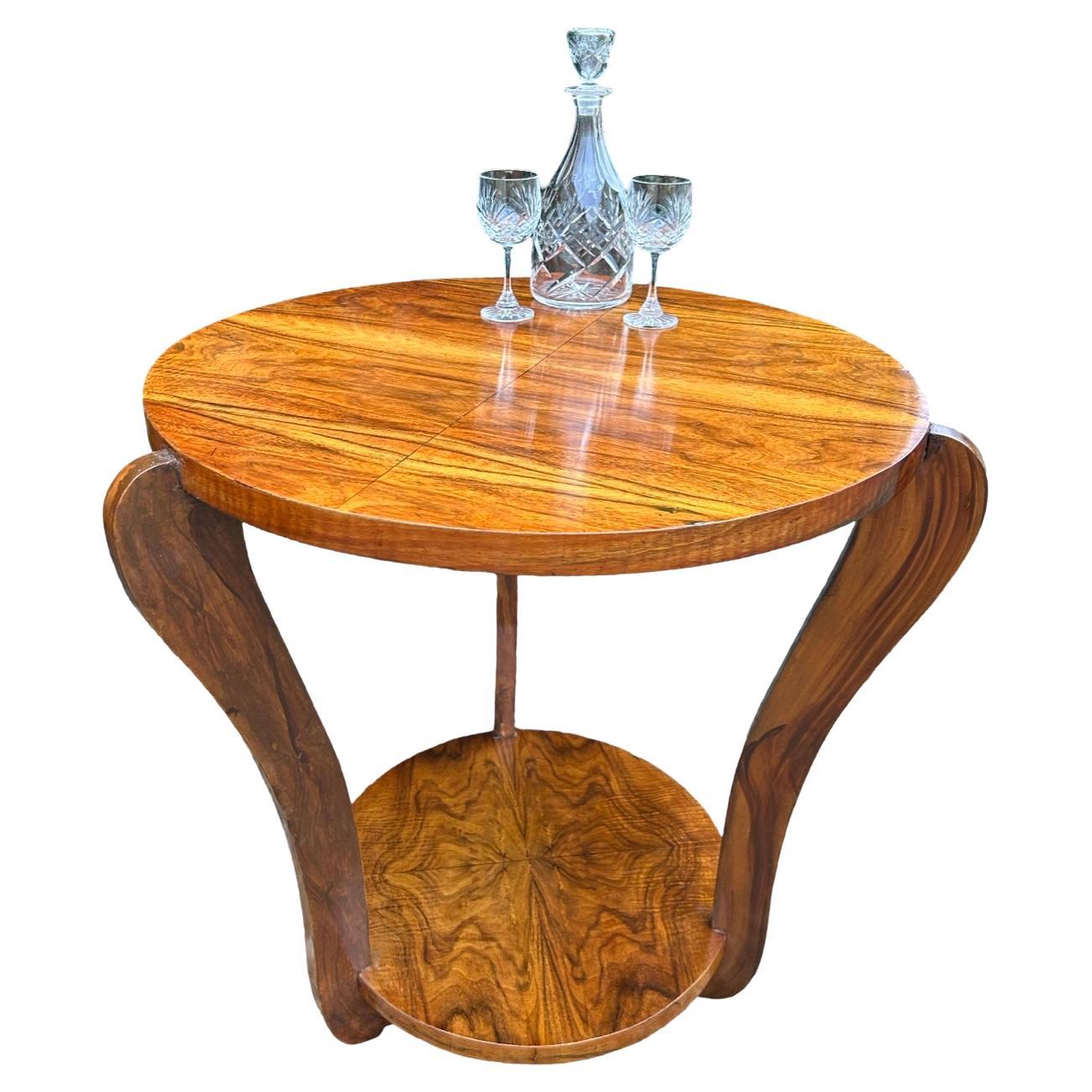 Table basse tulipe française Art Déco