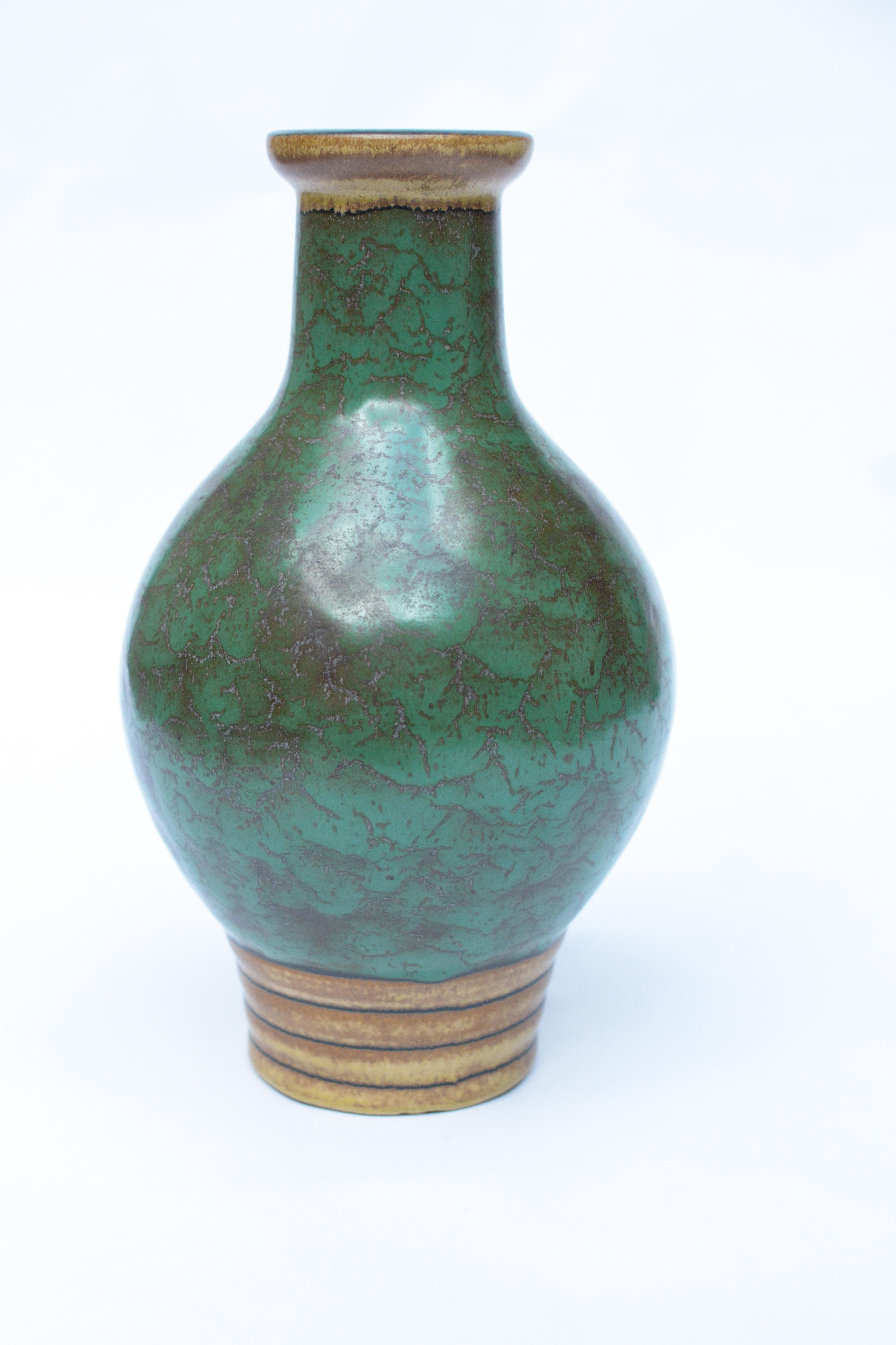 Louis Lourioux (1874 - 1930) was at the forefront of ceramic art in the first half of the 20th century. Lourioux, a contemporary of both Emile Gallé and René Lalique, is known for his fantastic creations in the Art Deco style. A century later, this