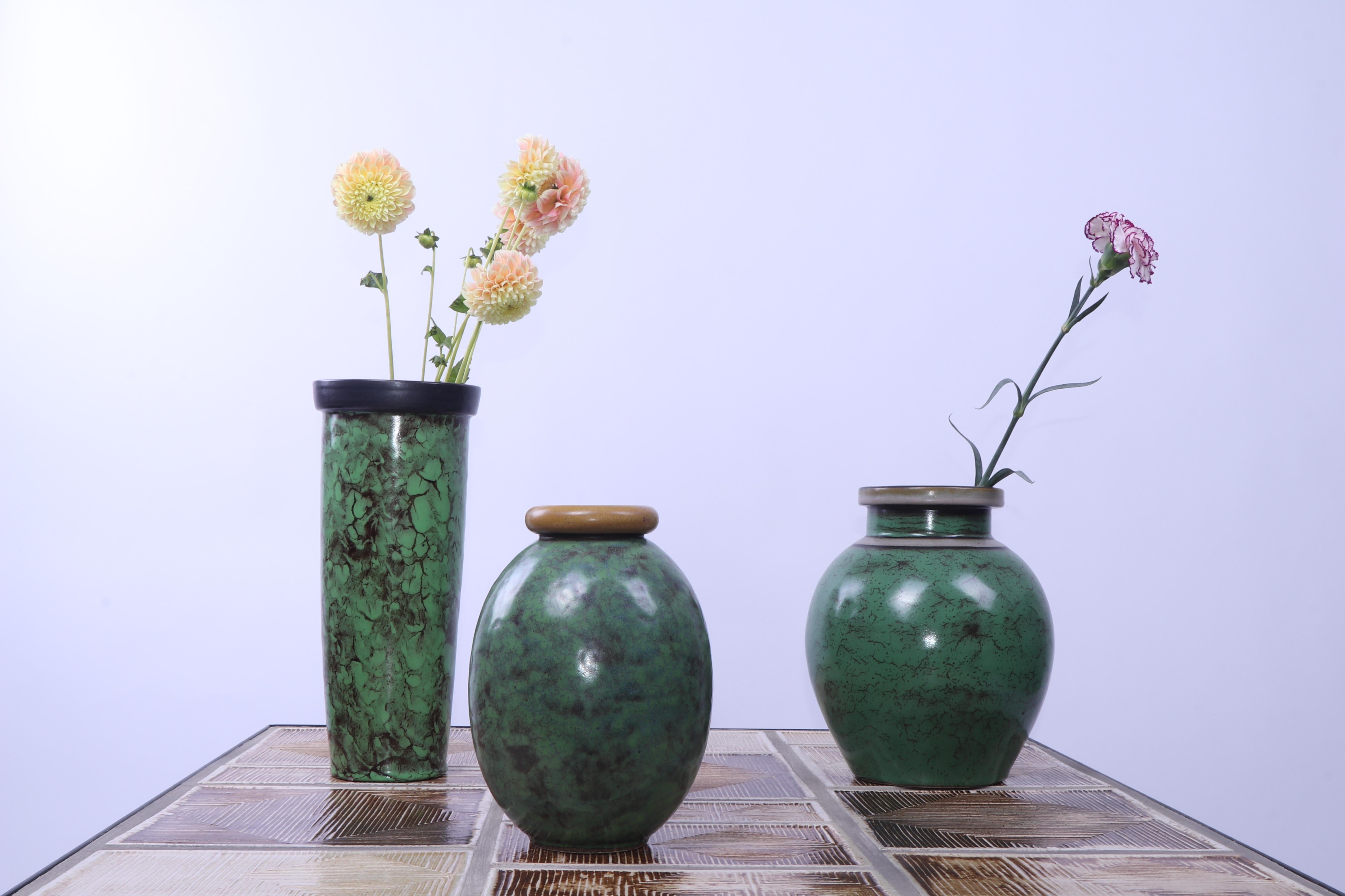 Early 20th Century Art Deco French Vase For Sale