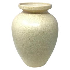 Vaso francese Art Déco in craquelè, anni '30