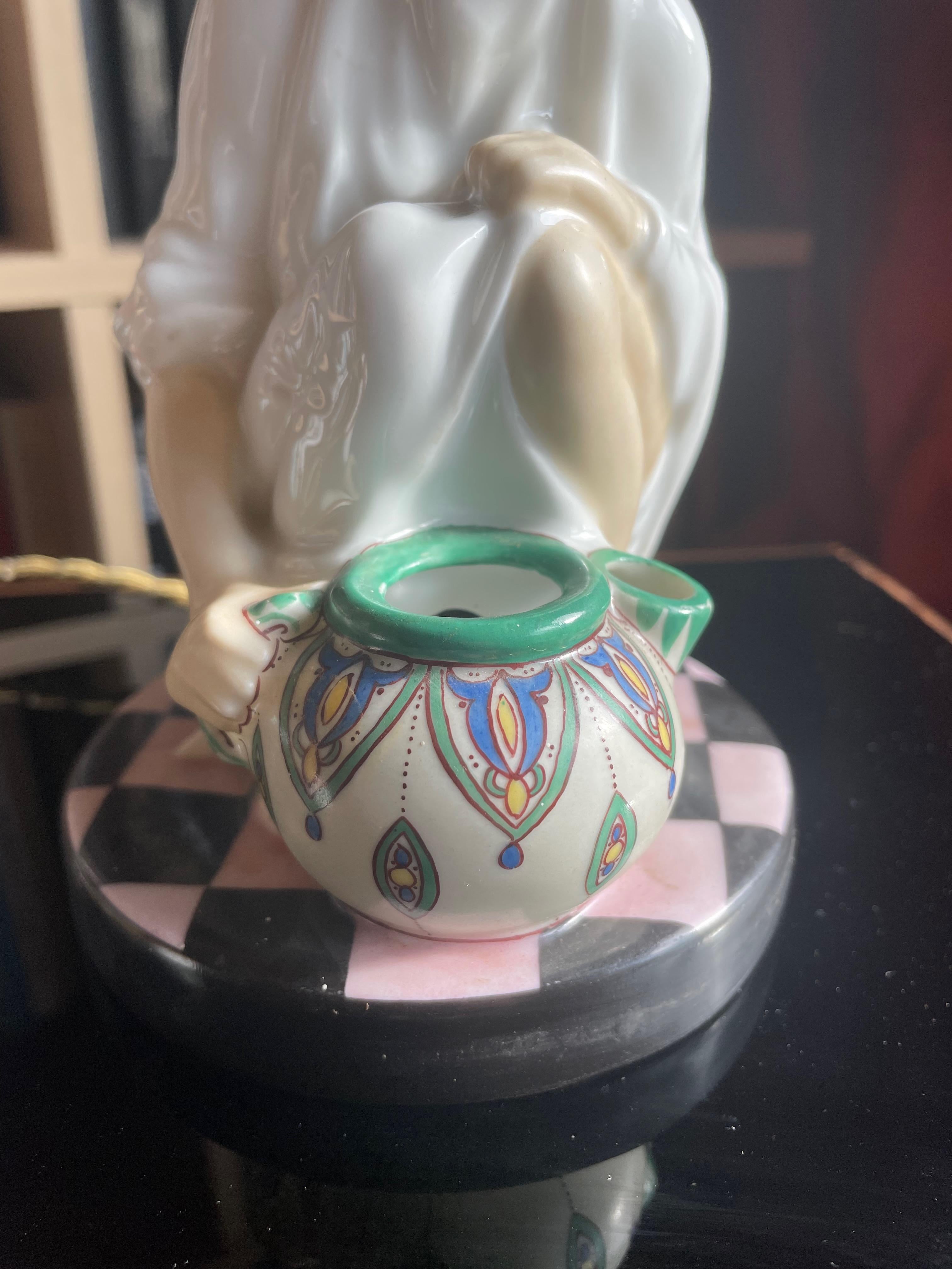 Dipinto a mano Art Déco francese 