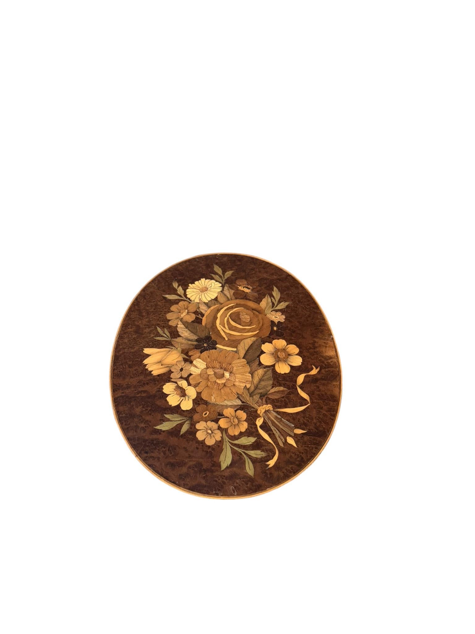 Birdseye Maple Art Deco French Walnut Center Table, 1930s For Sale