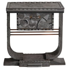 Art Deco French Wrought Iron Vanity