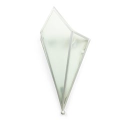 Art Deco Frosted Glass Wall Sconces