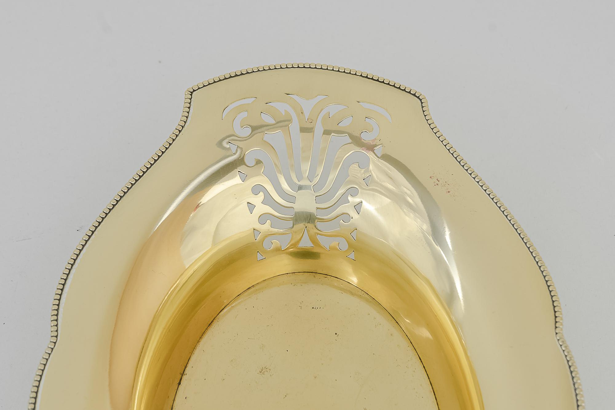 Art Deco Fruit Bowl, Vienna, 1920s For Sale 2