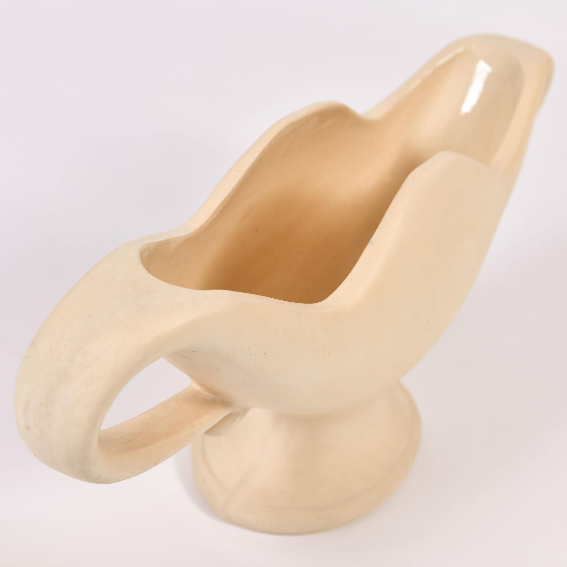 Mid-20th Century Small Art Deco Fulham Pottery Urn by Constance Spry