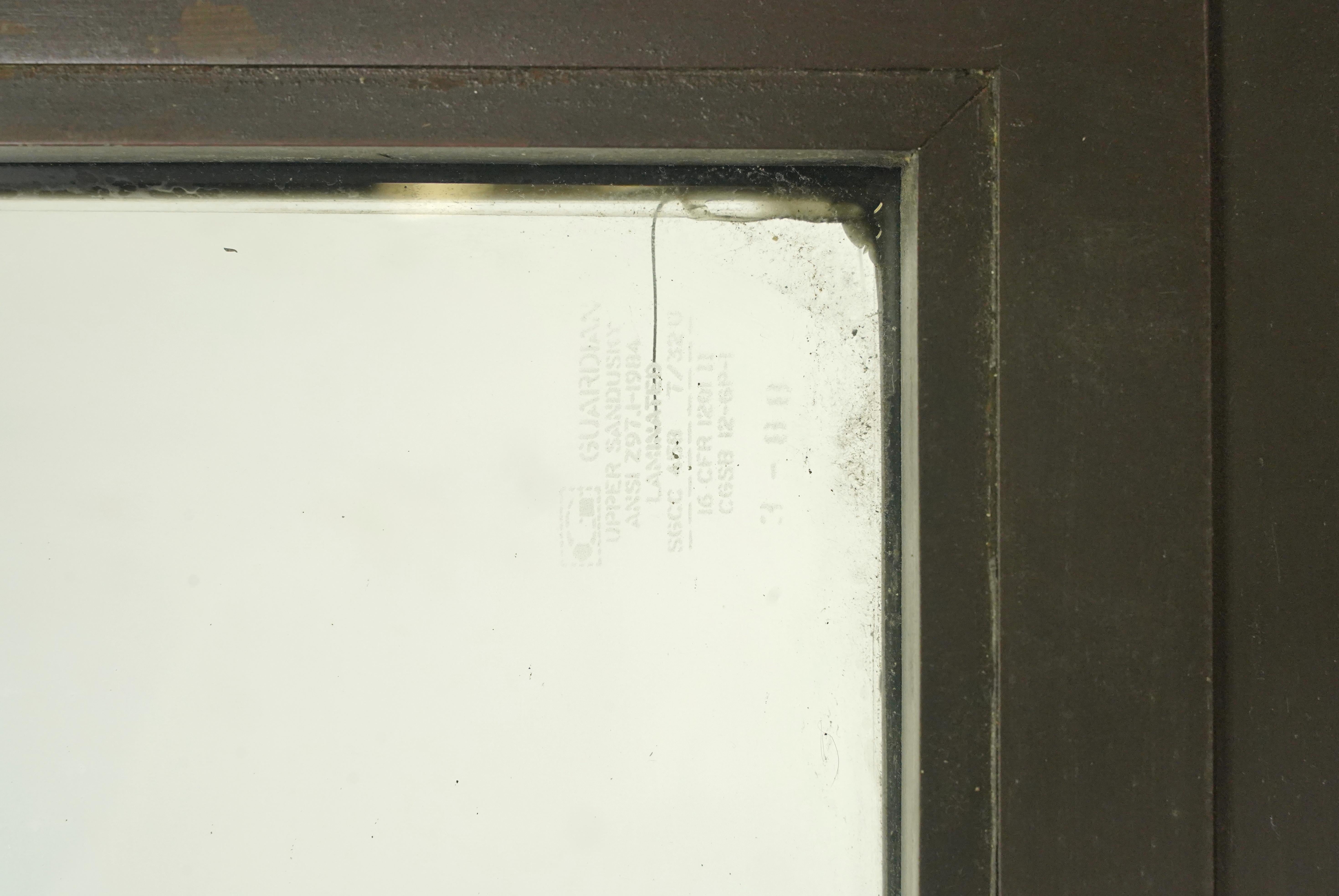 Art Deco Full Glass Bronze Commercial Door 83.5 x 31.75 in. For Sale 4