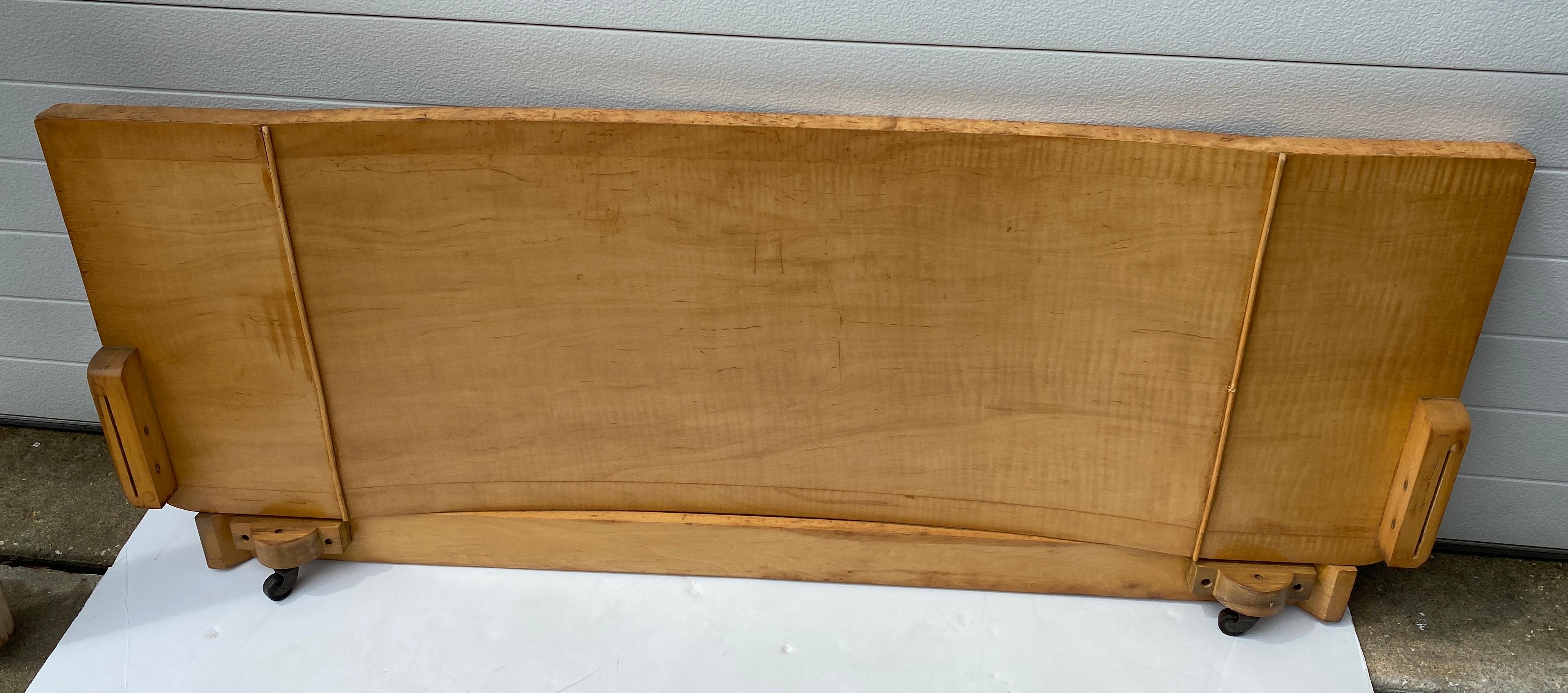 vintage art deco bed frame