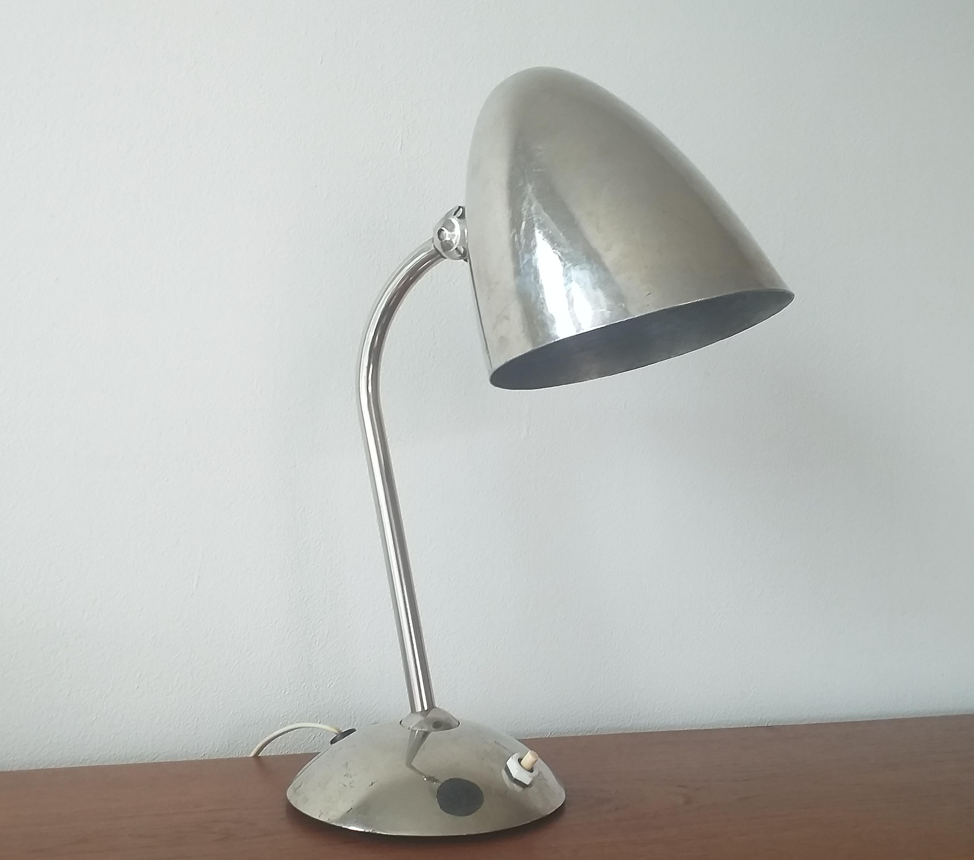 Art Deco, Functionalism, Bauhaus Table Lamp, Franta Anyz, 1930s 4