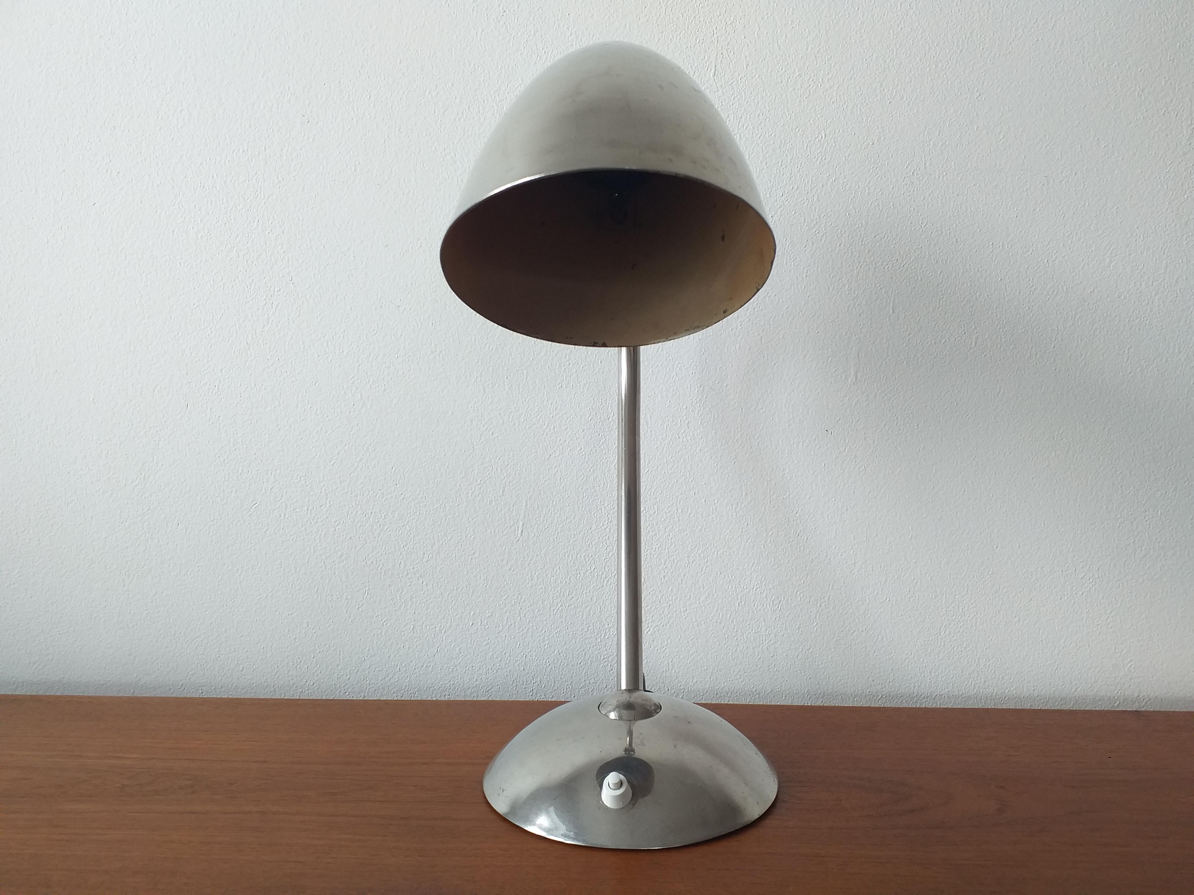Mid-20th Century Art Deco, Functionalism, Bauhaus Table Lamp, Franta Anyz, 1930s For Sale