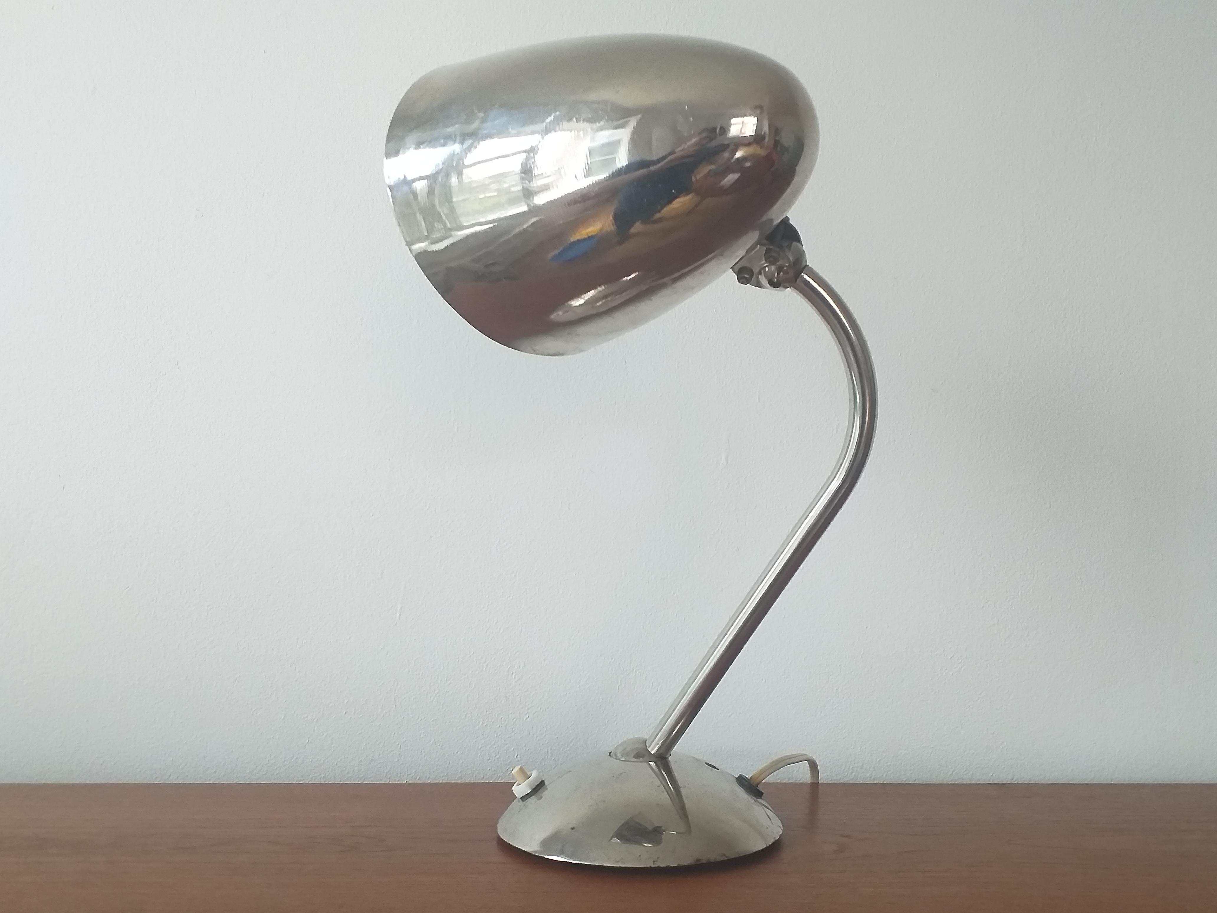 Art Deco, Functionalism, Bauhaus Table Lamp, Franta Anyz, 1930s 1