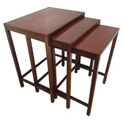 Art Deco, Functionalism Nesting Tables H50 designed by Jindrich Halabala, 1930s