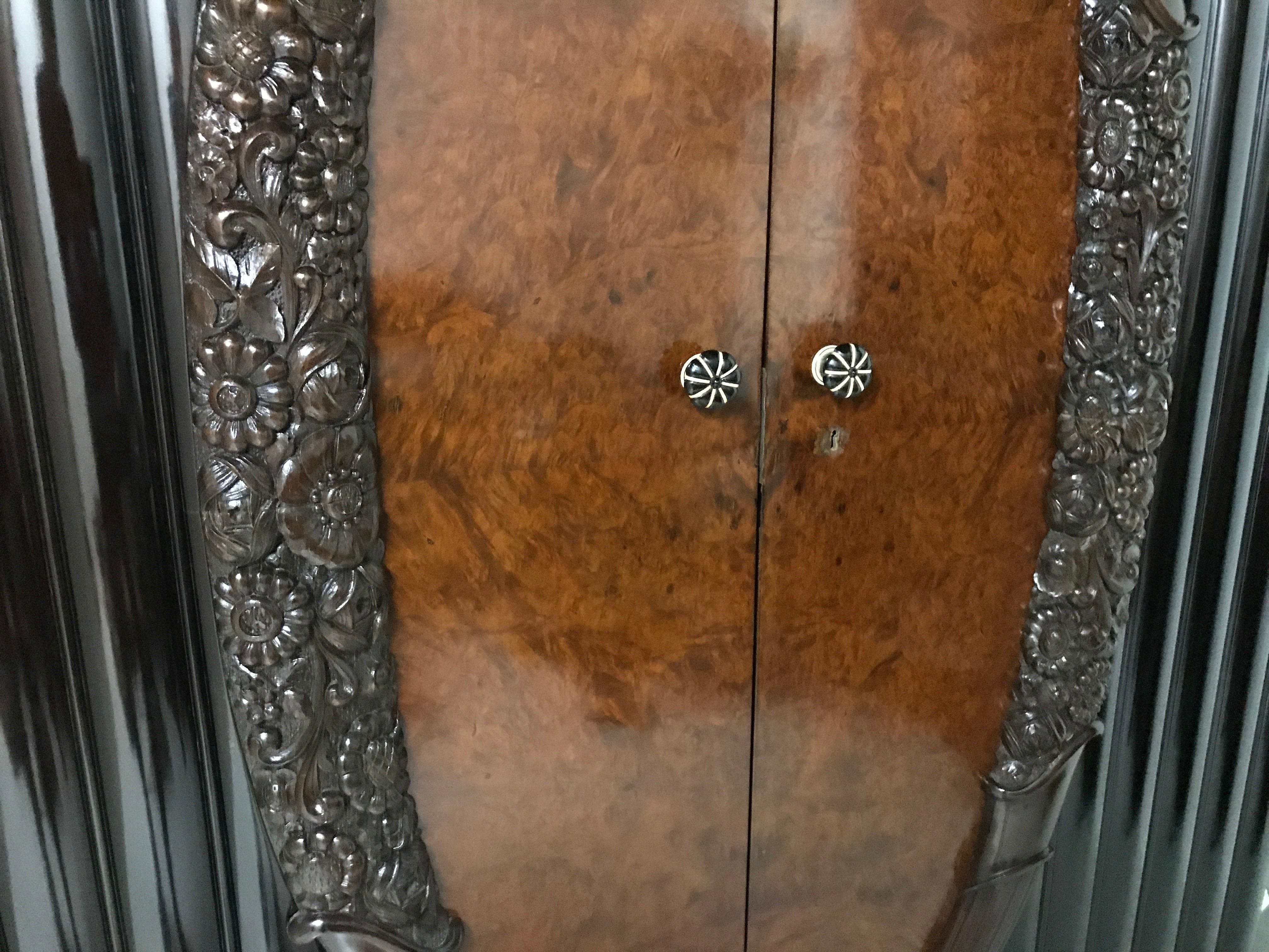 Mobilier Art Déco, 1930, Français , Matériaux : Wood et verre en vente 1