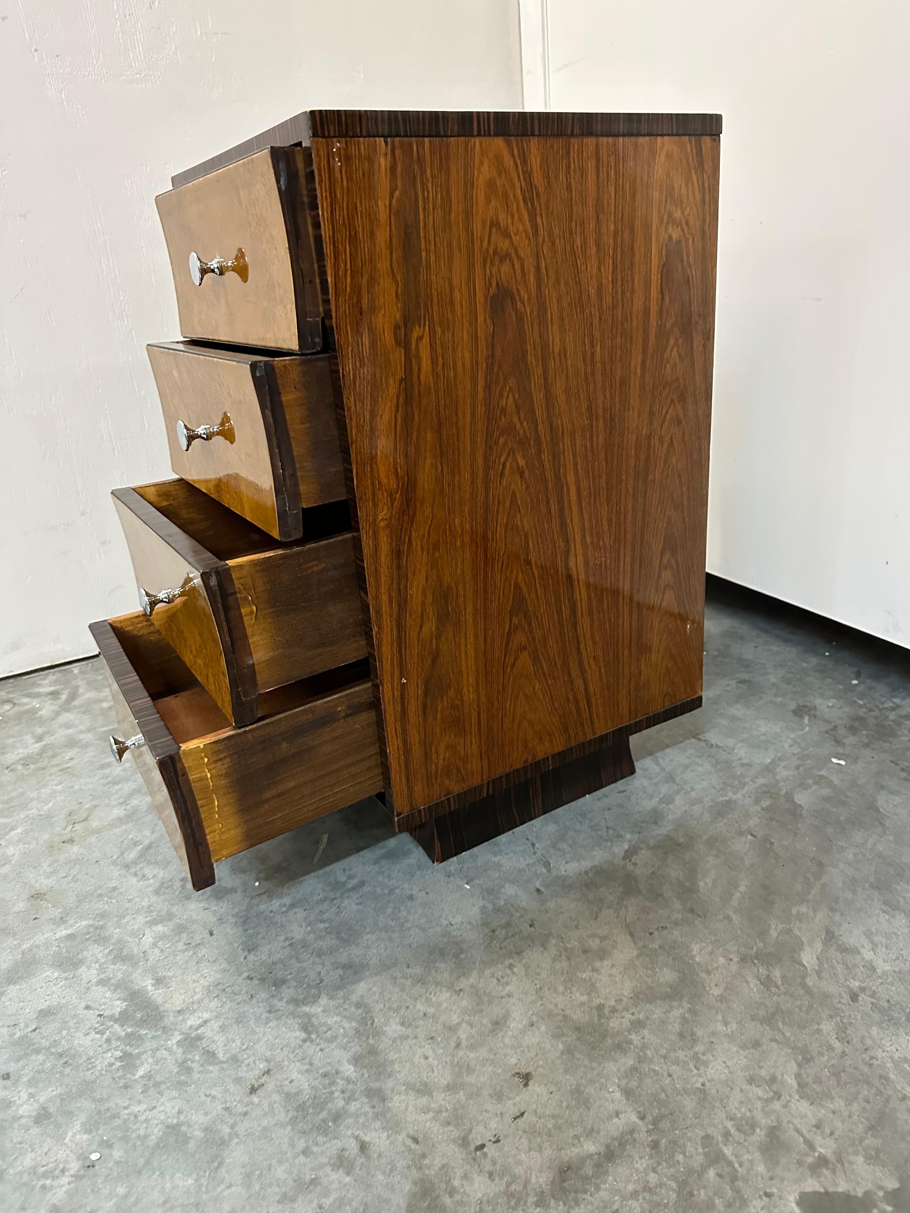 Art-déco-Möbel aus Holz, 1930, Frankreich im Angebot 7