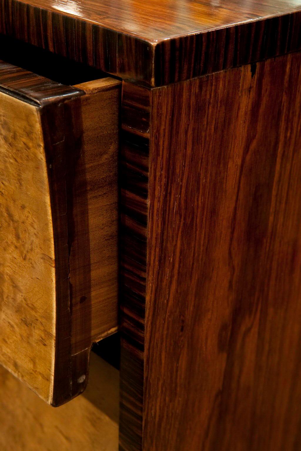 Art-déco-Möbel aus Holz, 1930, Frankreich im Angebot 12