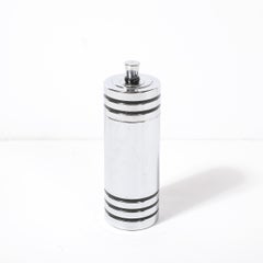 Art Deco "Gaiety" Cocktail Shaker aus Chrom von Howard F. Reichenbach für Chase
