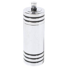 Art Deco "Gaiety" Chrome Cocktail Shaker by Howard F. Reichenbach for Chase