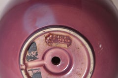 Art Deco Gale Turnbull for Leigh Potters Table Lamp, circa 1929, Leigh Art Ware