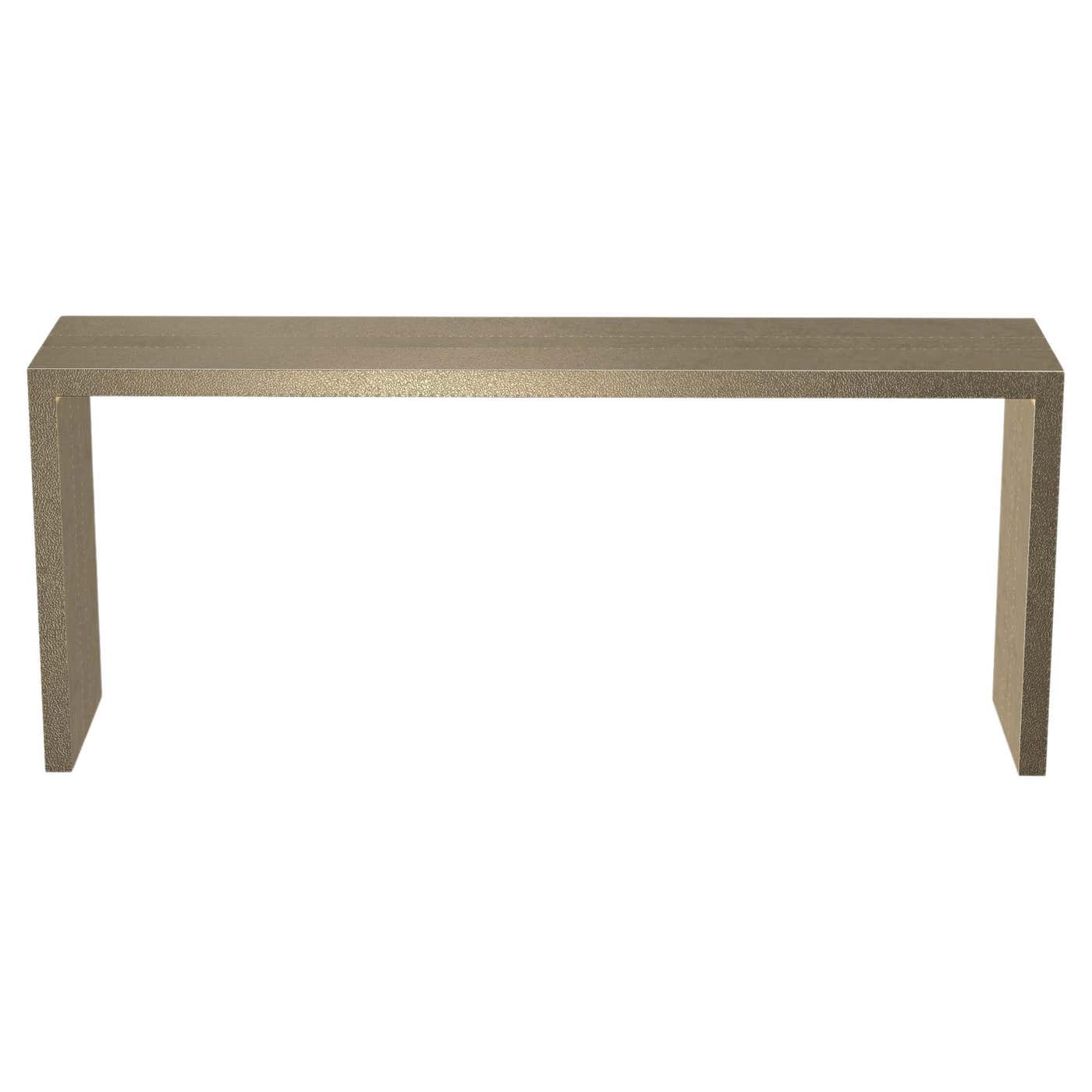 Art Deco Game Console Tables in Copper Fine Hammered by Alison Spear ...