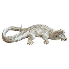 Art Deco Garden Alligator