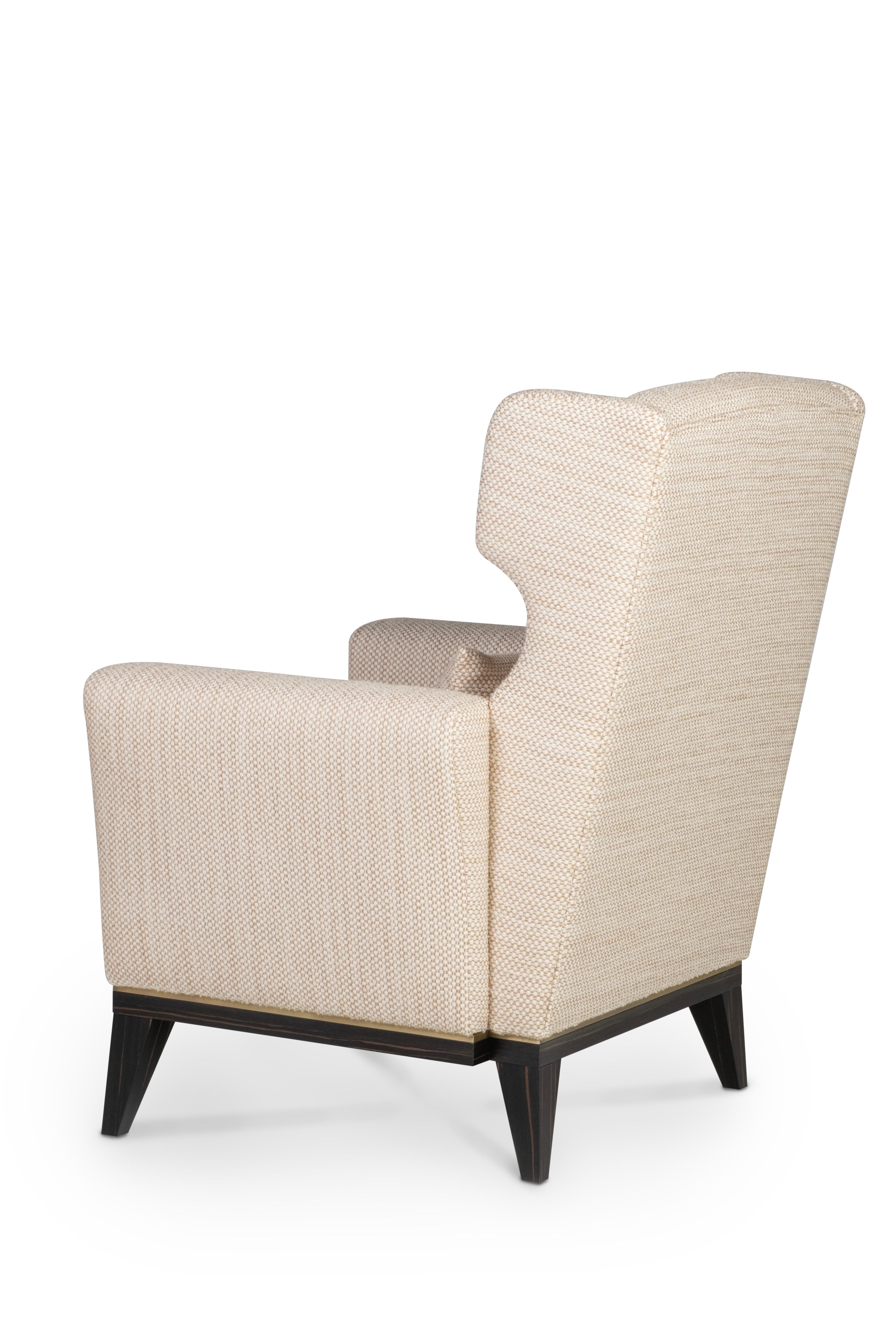 Sillón Art Decó Genebra Estilo Años 30 Hecho a Mano Portugal by Greenapple Cepillado en venta