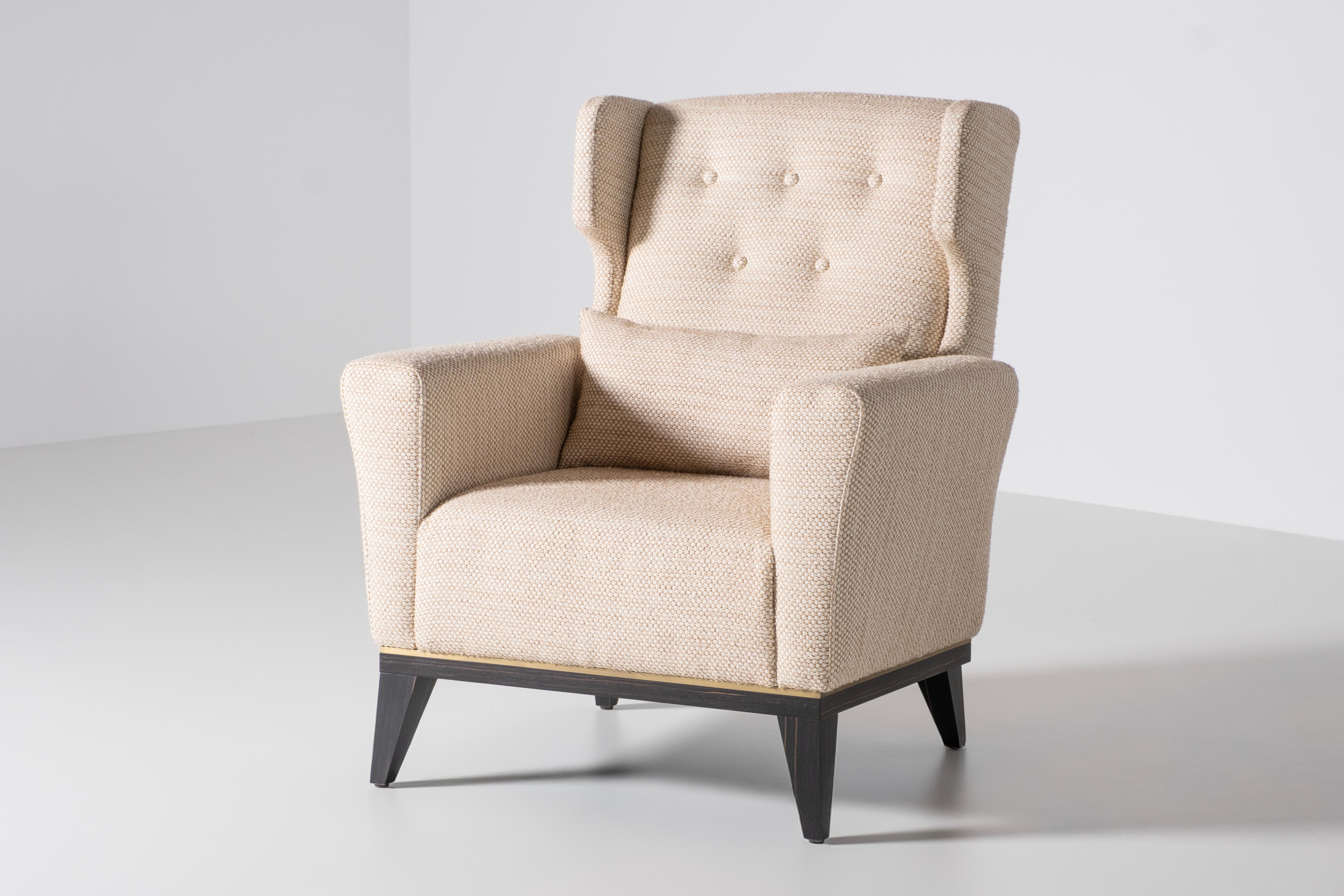 Sillón Art Decó Genebra Estilo Años 30 Hecho a Mano Portugal by Greenapple Siglo XXI y contemporáneo en venta