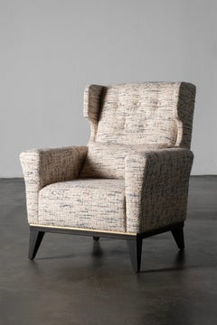 Art Deco Genebra Lounge Chair Set/2 in the Style of 1930's, by Greenapple