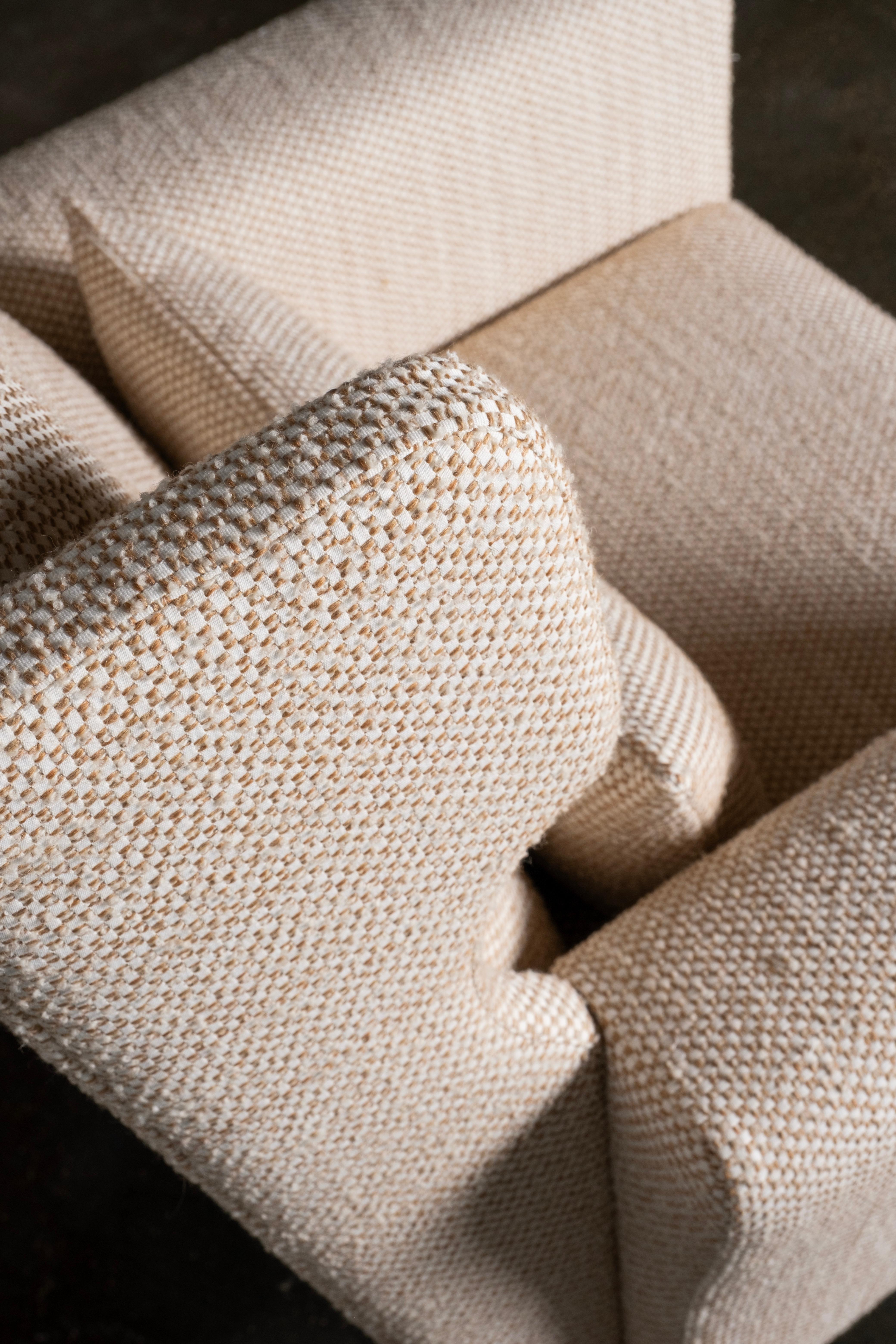 Art Deco Genebra Set/2 Poltrona nello stile degli anni '30, fatto a mano da Greenapple in vendita 1