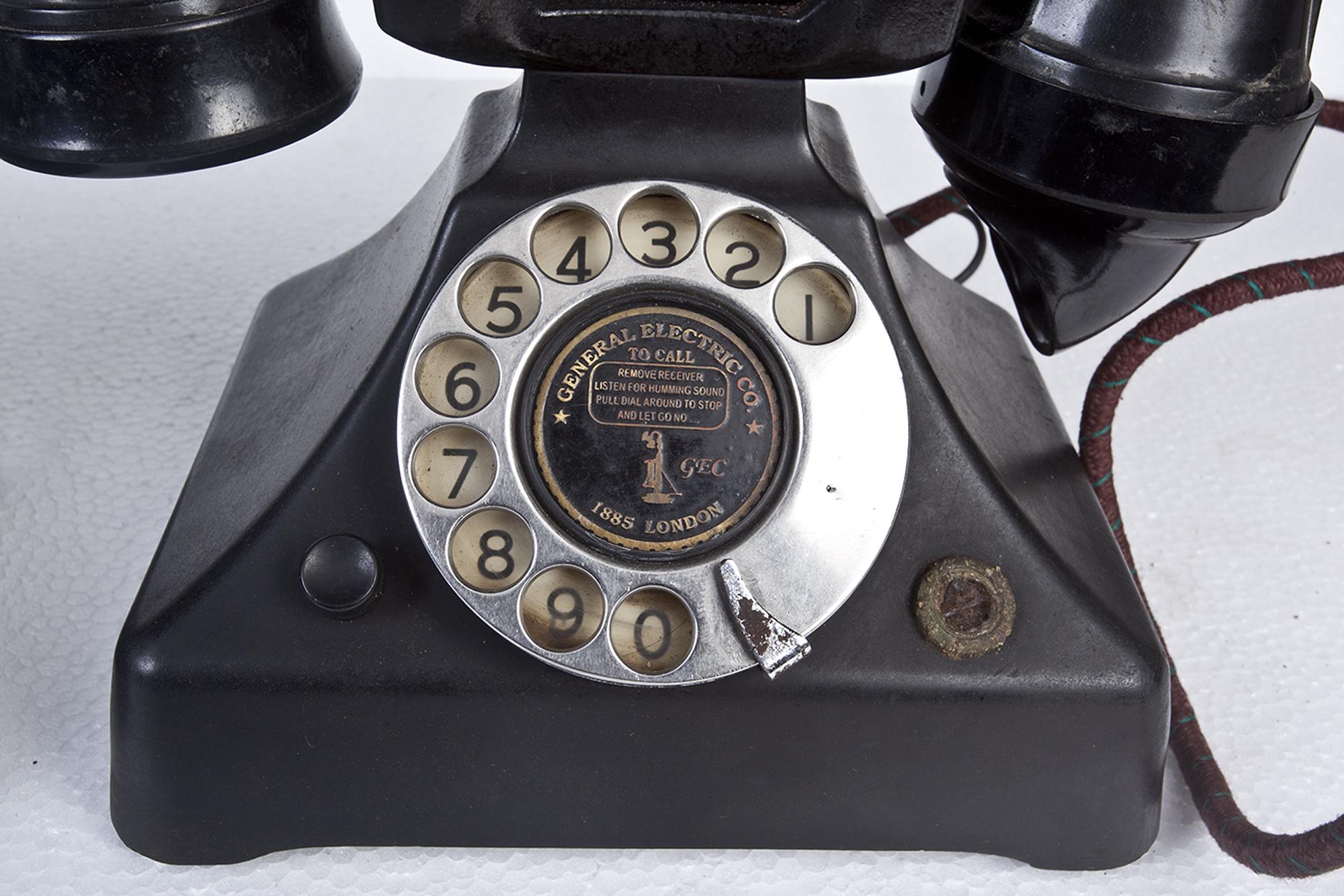 Art Deco General Electric Bakelit Telefon (Art déco)