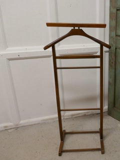 Art Deco Gentleman’s Floor Standing Suit Hanger or Dumb Butler